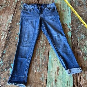 1822 Taylor Dark Blue Ankle Jeans